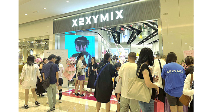  피플게이트 : 브랜드엑스코퍼레이션 젝시믹스(XEXYMIX), 상하이 완샹청 중국 3호 매장 오픈