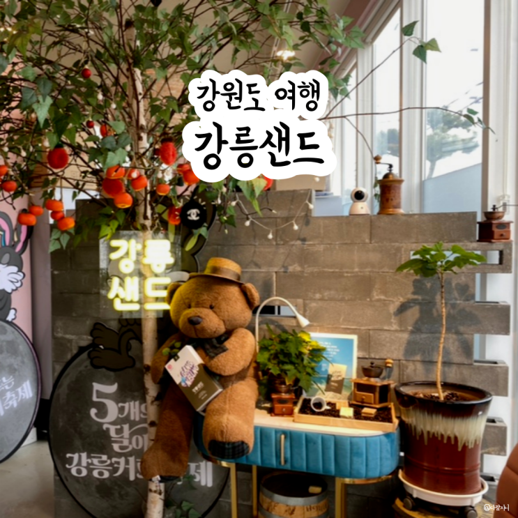  강릉여행 먹거리 선물 강릉샌드 원조 초당점 기념품 추천