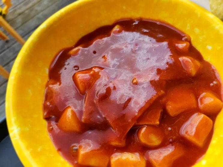  대전 노은역 분식맛집 달떡볶이 초승달세트 후기