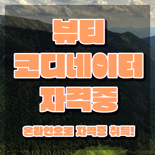  코디네이터 , 뷰티코디네이터 자격증 합격한 팁 정리해드립니다