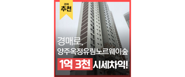 옥정아파트경매 양주옥정유림노르웨이숲 경매로 살 만한 이유 옥정아파트경매 양주옥정유림노르웨이숲 경매로 살 만한 이유