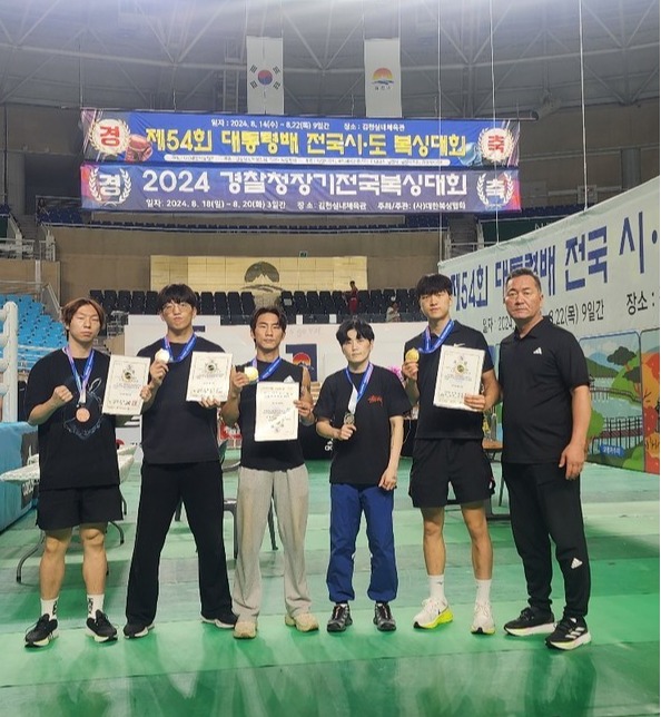  화순군청 복싱부, 제54회 대통령배 전국시도복싱대회에서 메달 6개 획득