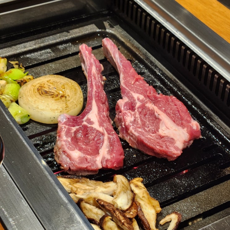  여의도 양고기 소고기 깔끔한 고기집 녹지