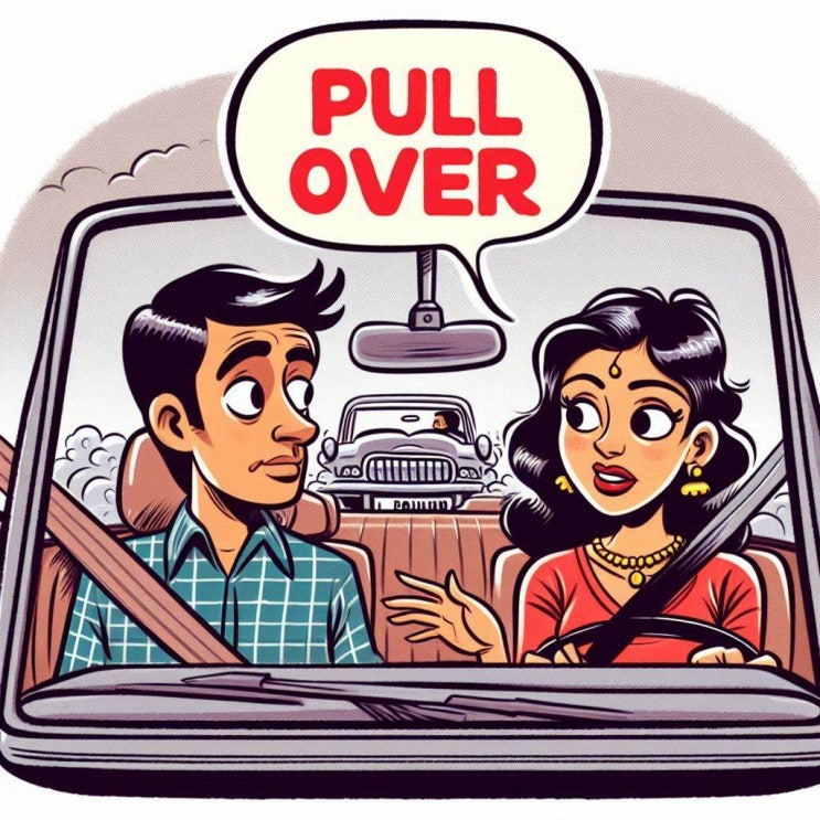  운전과 관련된 Pull 구동사 4가지, Pull 이 차와 관련있는 이유
