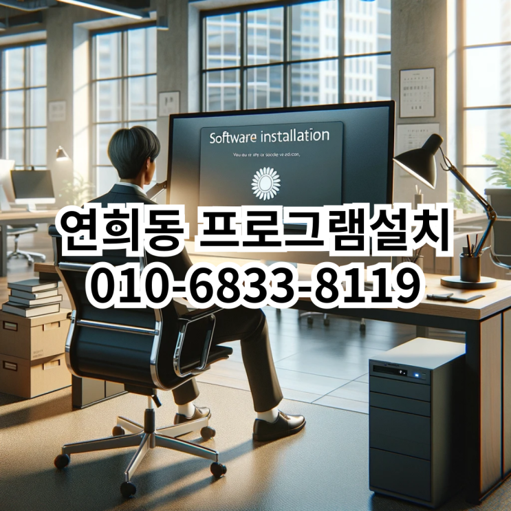  연희동 프로그램설치 - 동네형컴퓨터