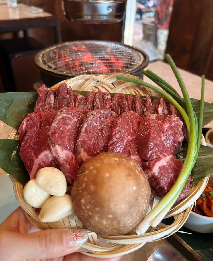  용산 데이트 색다른 분위기 홍홍 용산역 고기집 소 토시살, 안창살 후기