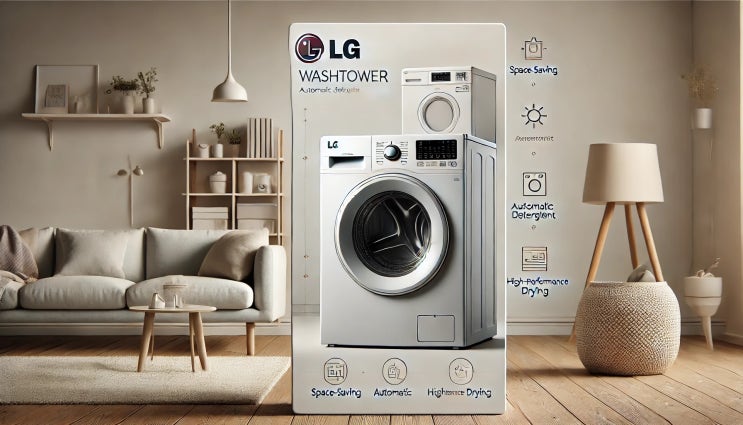  건조기 겸용 드럼 세탁기 추천 LG 워시타워 오브제