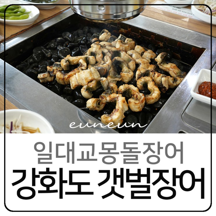  강화도 장어집 일대교몽돌장어 갯벌장어 맛집 몸보신