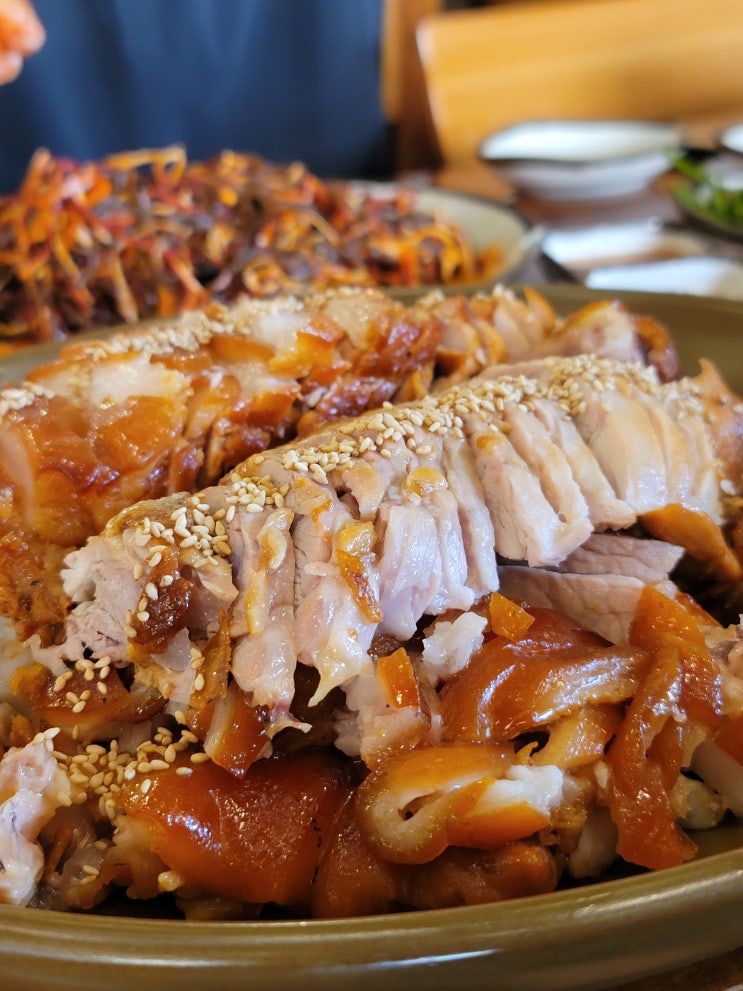  목포 평화광장 맛집 가장맛있는족발 하당 회식장소 허니마늘족발