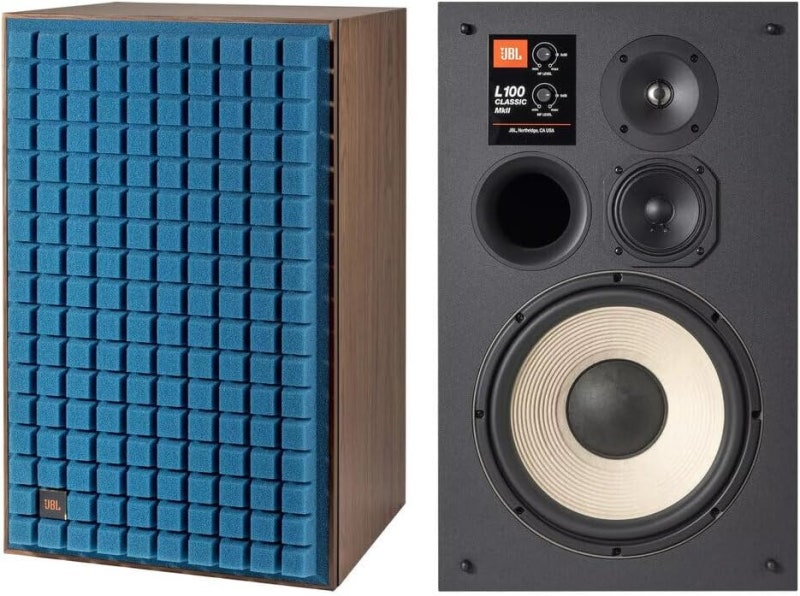 JBL L100 Classic MK2 BLUE 블루(쌍) 북쉘프 스피커 JBLL100MK2BLU