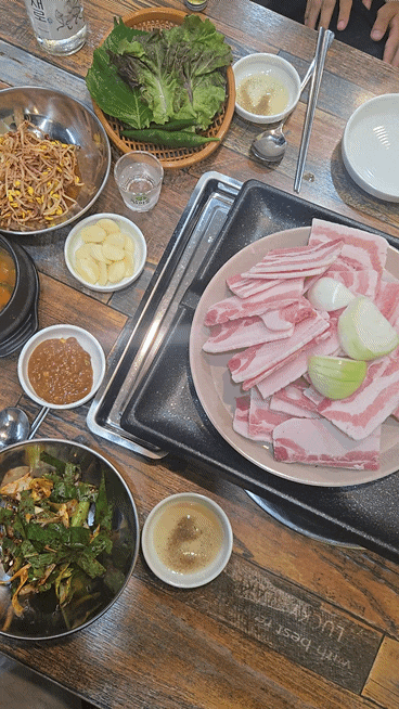  평택 합정동 조개터 맛집 냉삼 미락회관