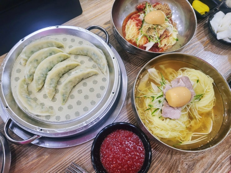  부산 사하구 감천문화마을 맛집 재성 밀면 감천점