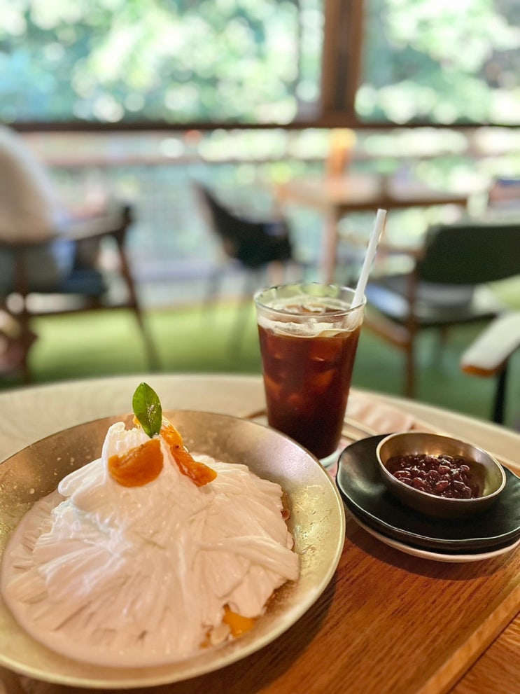  원주 황골 카페 수다 더나무 원주빙수맛집
