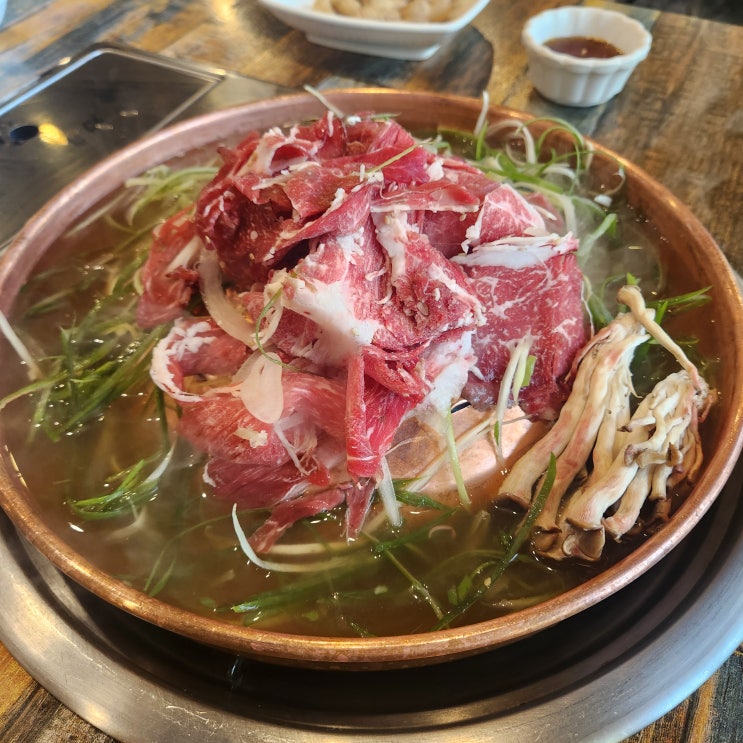  창원 진해 점심특선 한우산더미불고기가 맛있는 '다림방'