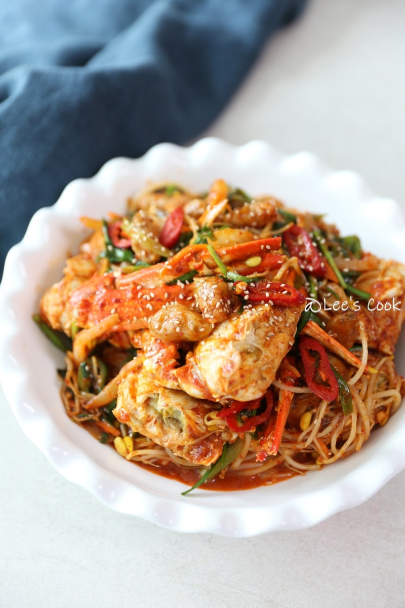 꽃게찜 꽃게해물찜 레시피 손질꽃게 냉동꽃게찜 소스