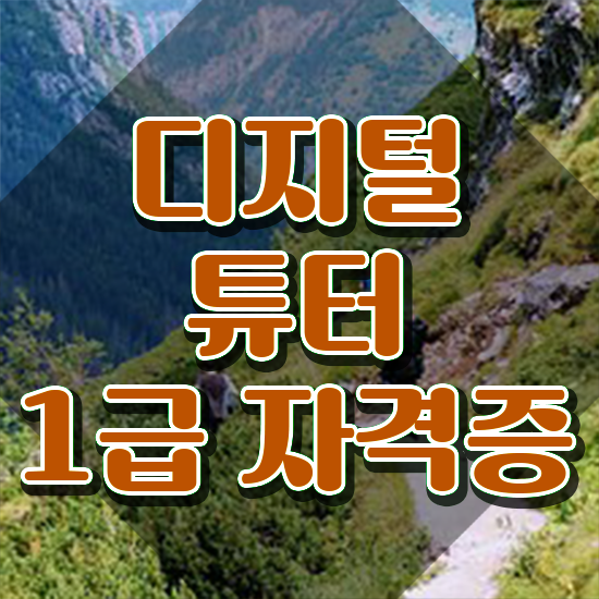  디지털 리터러시 교육 디지털튜터 인강만 듣고 취득했던 후기