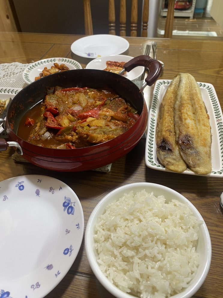  어찬밥상 서대 활용하여 집밥한상 생선구이꿀팁 생선찜요리 생선구이맛집