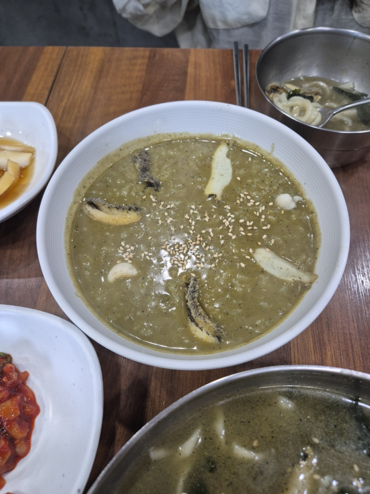  [서귀포시 안덕면 사계리] 제주선채향 (칼국수보다는 죽, 테이블링 시간 맞으면 가볼만한 집)