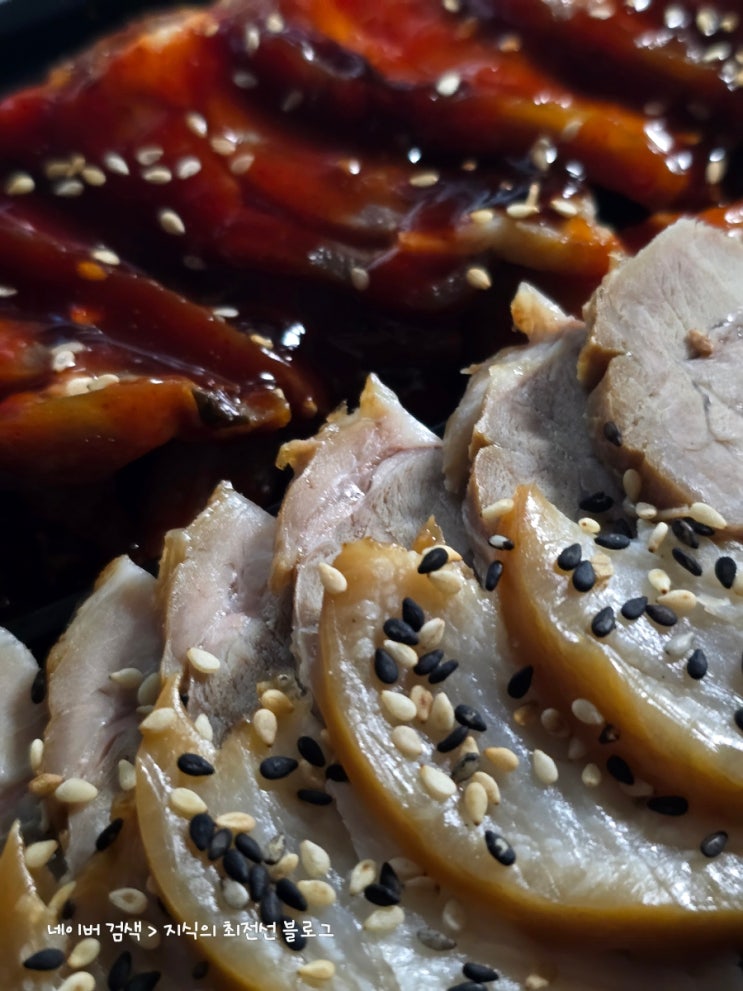  홈플러스 순살 반반 족발-아이 맛있어. ㅋㅋㅋ