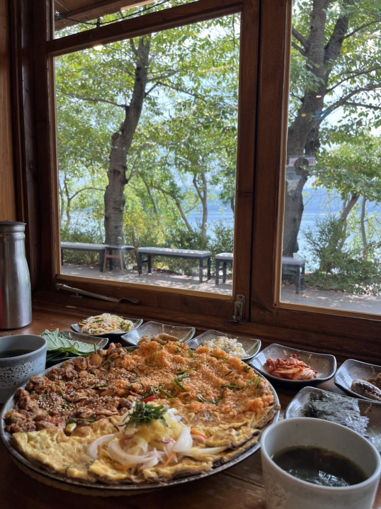  경주 보문관광단지 뷰 좋은 꼬막비빔밥 맛집, 올바릇식당
