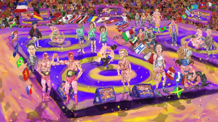  표갤러리, 미디어를 회화로 풀어낸 김형수 작가 개인전 ‘운동繪’ 개최