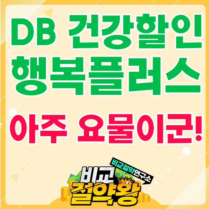  DB 건강할 때 가입하는 행복플러스 종합보험 주목하세요