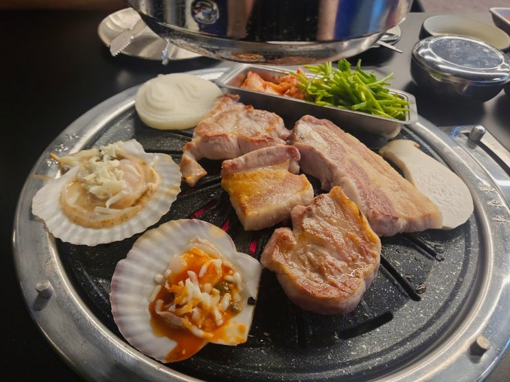  공릉/조개구이와 돼지고기 둘다 먹고 싶다면 바다앞고기집 바돈 내돈내산