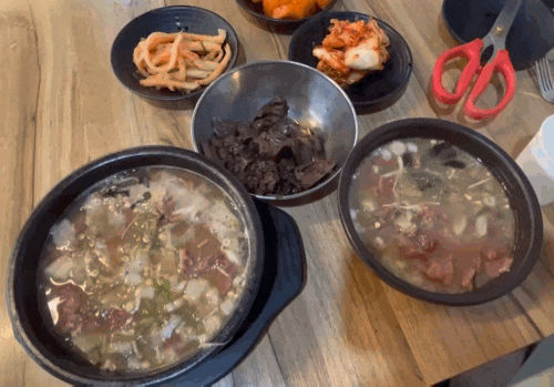 분당 선지 해장국 맛집 - 유치 회관, 24시간 영업 내돈내먹