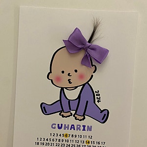 [배냇머리 액자] 소중한 아기 배냇머리 보관하는 특별한 방법