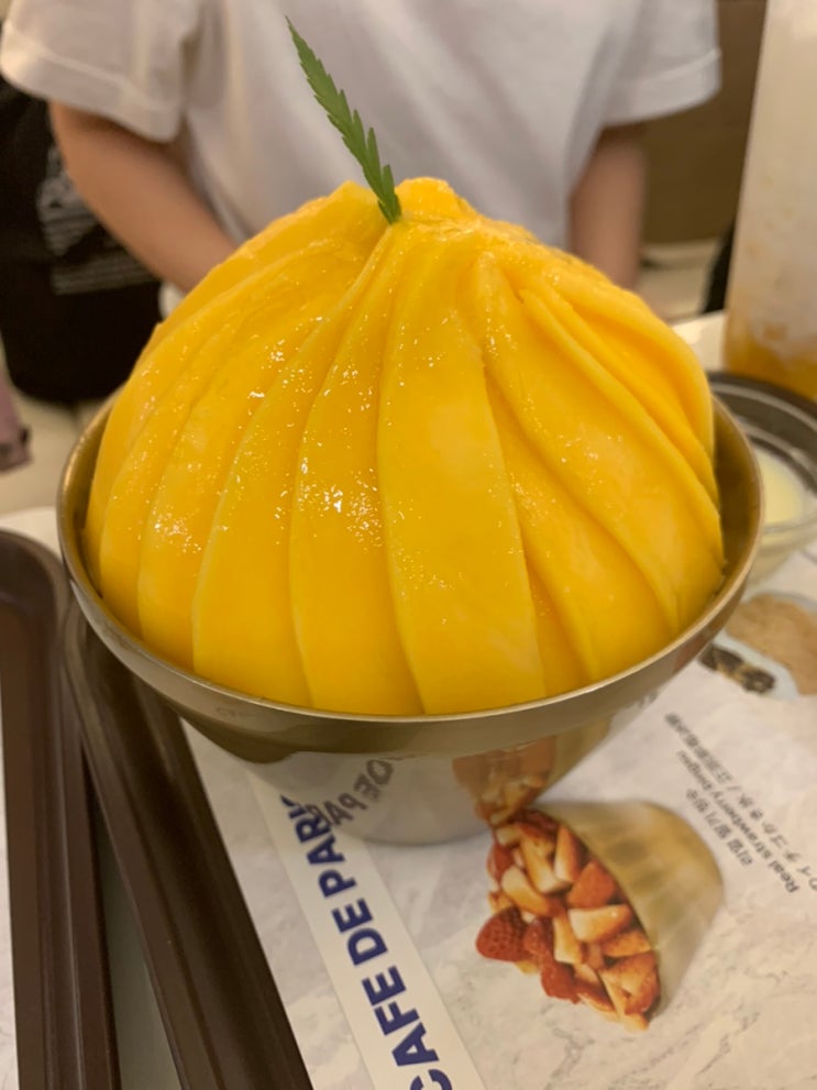  [명동/종로] 카페드파리 명동2호점 : 빙수맛집