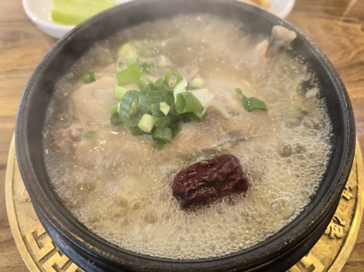  화성시청 김윤주 궁증 한방 삼계탕