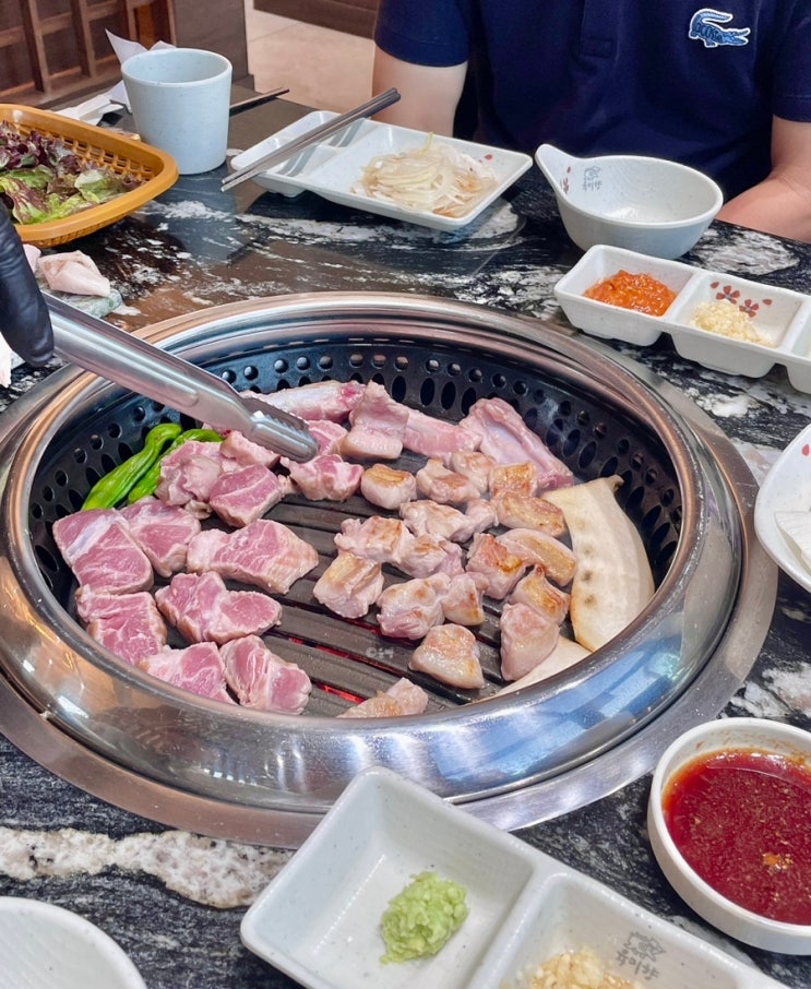  평택맛집 죽백동 만세로 주차편한 대형 고깃집 육미향 내돈내산 방문후기