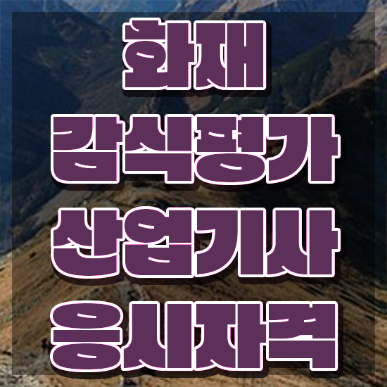  화재감식평가산업기사 신청 화재감식평가산업기사 취득자격 인강으로 5개월 만에 끝낸 전략