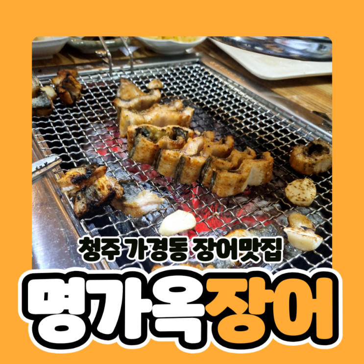  청주 가경동 민물장어 맛집 명가옥장어에서 몸보신하기