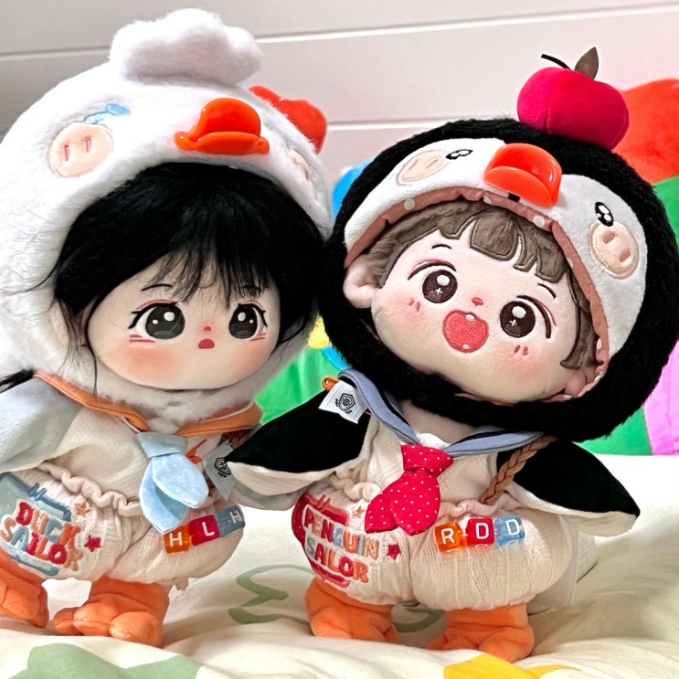  20cm 오리 탐사원 세트 인형옷 아이돌인형옷