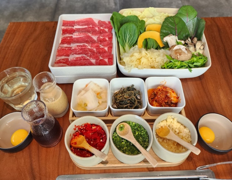 신중동 샤브샤브 맛집 회식장소 추천 ; 샤브온담 부천신중동점