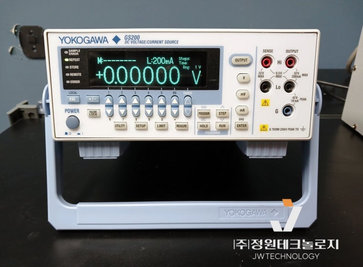  GS200 DC전압전류소스 요꼬가와-정원테크놀로지