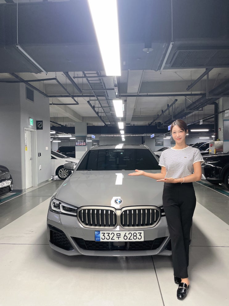  BMW 5시리즈(7세대) 520i M스포츠팩, 신한마이카를 이용해 저렴하게 구입하는 중고차가격! 바로 알려드릴게요!~