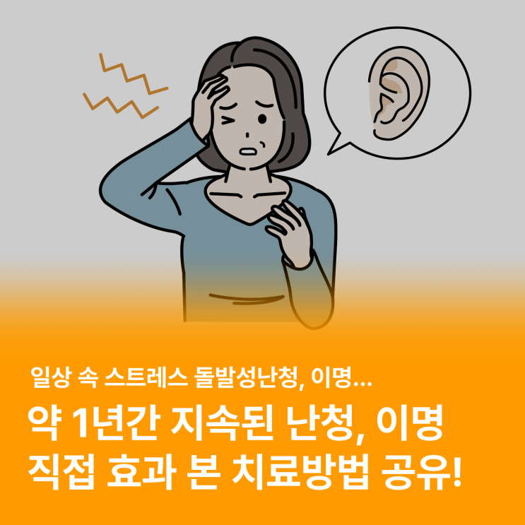  난청, 이명 치료를 위한 약 1년간의 고군분투 (feat. 이비인후과 치료/처방, TMS 후기)