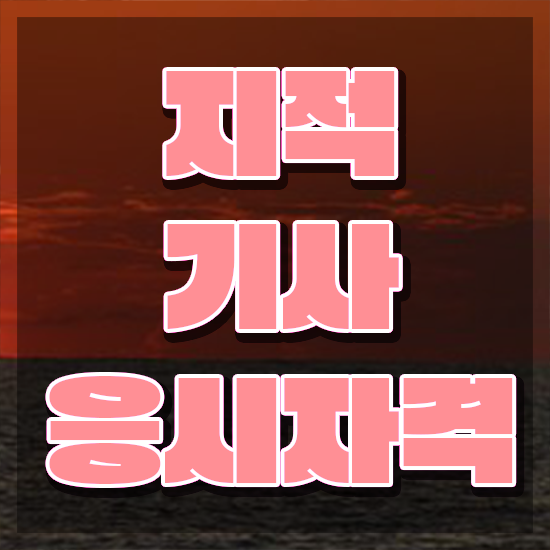  지적기사 시험접수 지적기사 자격요건 인강만 듣고 쉽고 빠르게 성공한 방법