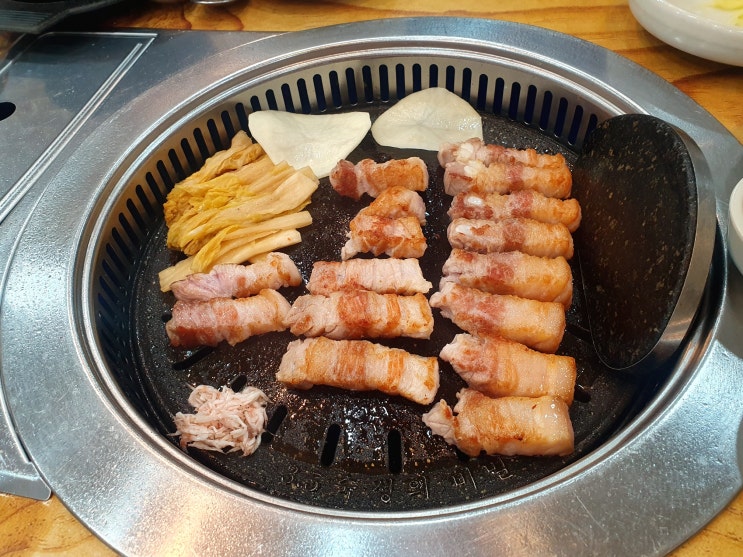  위례 고기집 삼겹살 맛집 맛찬들왕소금구이 감동 후기
