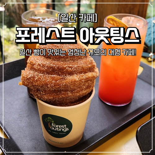  일산 대형카페 추천 포레스트아웃팅스 베이커리 빵 맛집