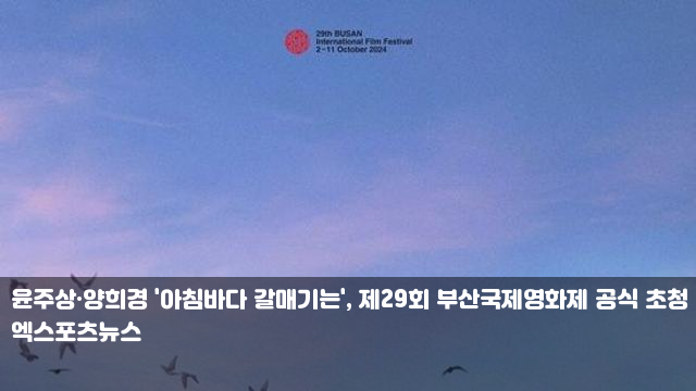 윤주상·양희경 '아침바다 갈매기는', 제29회 <b>부산국제영화제</b>... 
