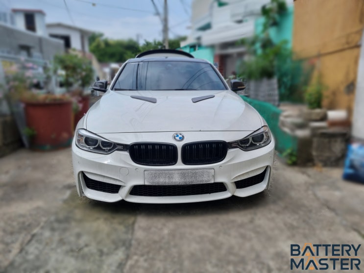  부산 금정구 출장 밧데리 bmw320d 교체