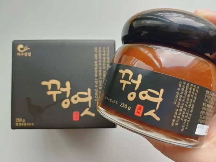  제주도 특산품 꿩엿 택배 선물 사월의꿩 추석선물세트 추천
