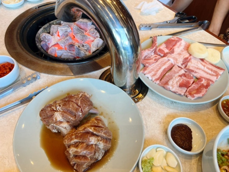  원주 방가옥 돼지갈비 맛집 발견