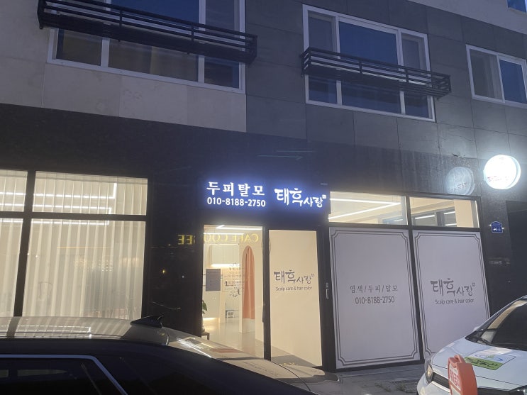  명지 두피관리 탈모관리 태후사랑 명지국제점 솔직 후기