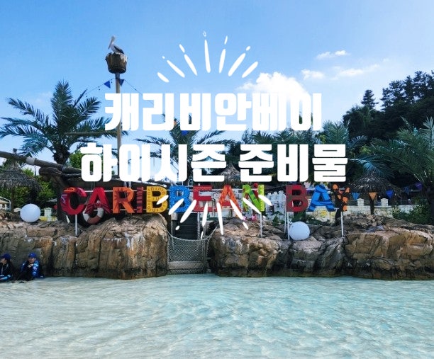  에버랜드 캐리비안베이 준비물 (하이시즌)