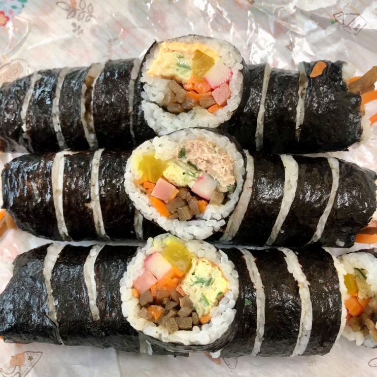  인천 남동공단 맛집 분식이랑커피랑 김밥 아침식사 가능