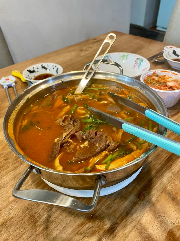우리 가족의 최애 음식 가성비 좋은 등촌샤브칼국수 성정점 쿠팡이츠 배달 / 천안식후감